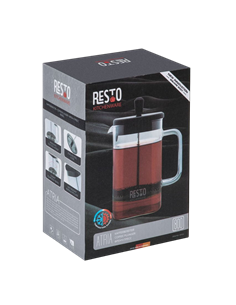 Френч-пресс RESTO 90504, 0,8л, Прозрачный 2