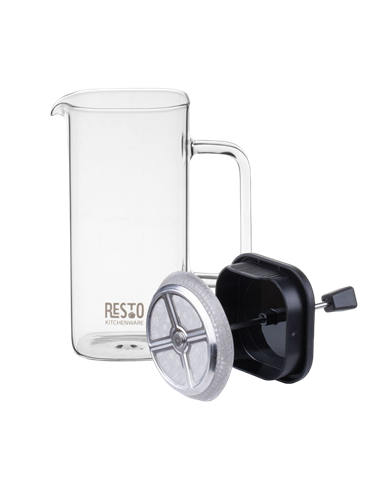 Cafetiera French Press RESTO 90504, 0,8L, Transparent