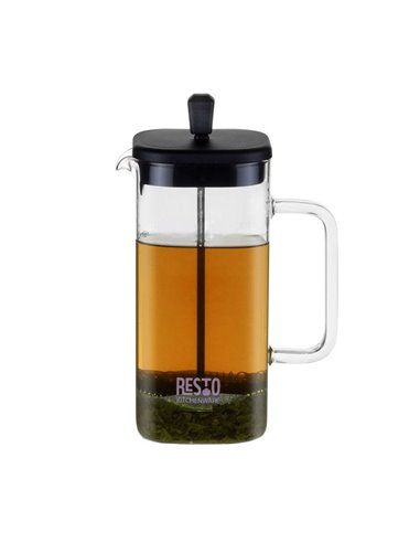 Cafetiera French Press RESTO 90504, 0,8L, Transparent