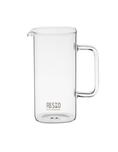 Cafetiera French Press RESTO 90504, 0,8L, Transparent