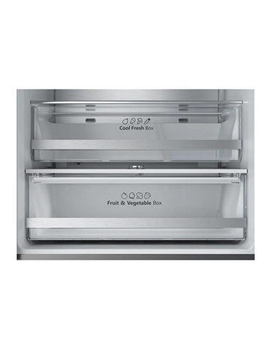 Холодильник Hisense RF632N4WFE1, Чёрный