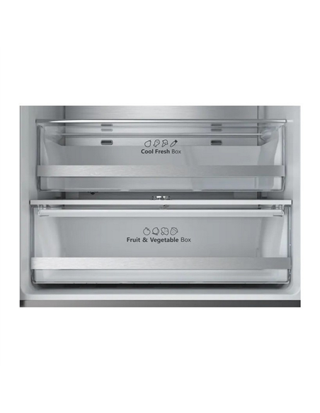 Холодильник Hisense RF632N4WFE1, Чёрный