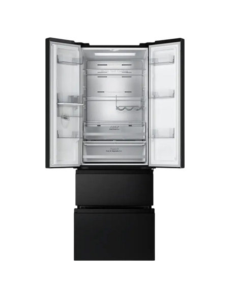 Холодильник Hisense RF632N4WFE1, Чёрный