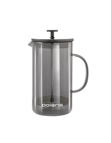 Cafetiera French Press Polaris Stein-1000FP, 1L, Grey