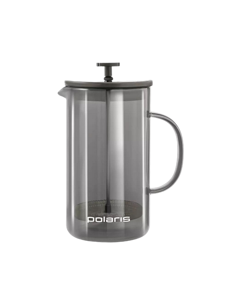 Cafetiera French Press Polaris Stein-1000FP, 1L, Grey