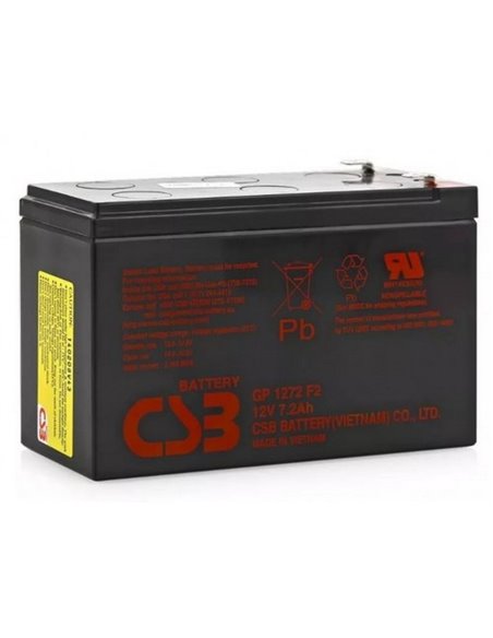 Acumulator UPS CSB GP-1272F2, 12V 7,2