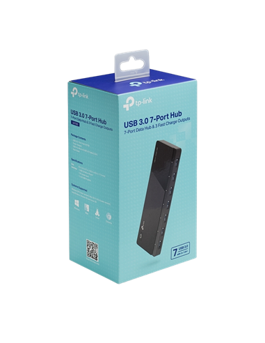 USB-концентратор TP-LINK UH700, Чёрный