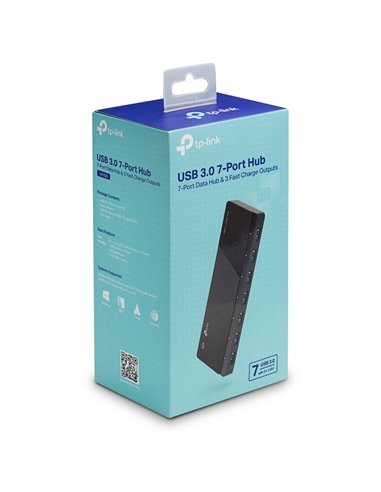 USB-концентратор TP-LINK UH700, Чёрный