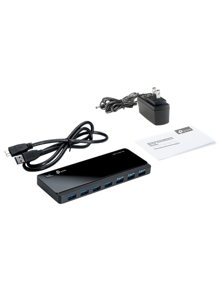 USB-концентратор TP-LINK UH700, Чёрный
