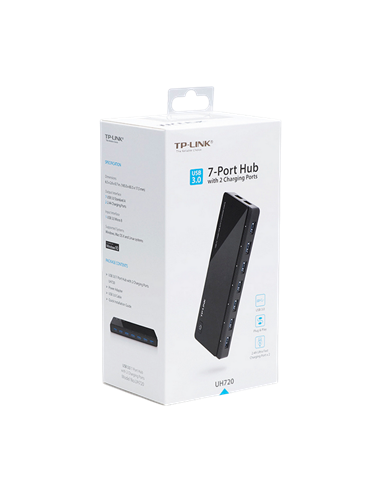 Adaptor Hub TP-LINK UH720, Negru