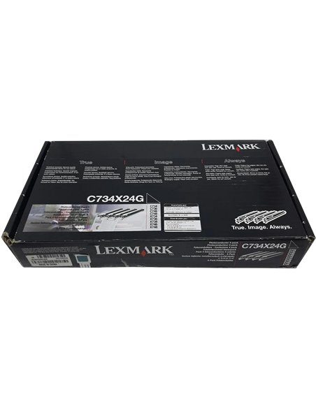 Cartuș pentru imprimantă Lexmark C734X24G, Multipack BK/C/M/Y