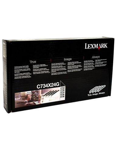 Cartuș pentru imprimantă Lexmark C734X24G, Multipack BK/C/M/Y