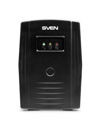 Sursă de alimentare neîntreruptibilă SVEN Pro 600, Linear-interactiv, 600VA, Turn