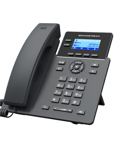 Telefon IP Grandstream GRP2602P, Negru
