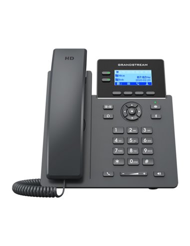 Telefon IP Grandstream GRP2602P, Negru
