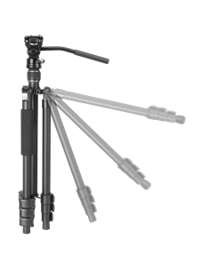 Tripied Video Vanguard VESTA GO 234AV10, Cap Video, Negru 2