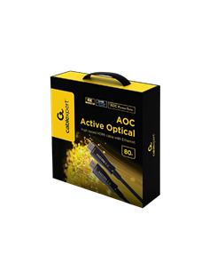 Аудио-видео кабель Cablexpert CCBP-HDMI-AOC-80M-02, HDMI (M) - HDMI (M), 80м, Чёрный 2