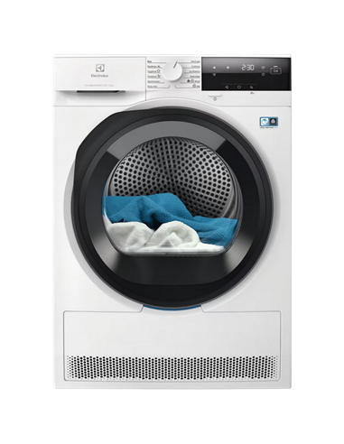 Сушильная машина Electrolux EW7D385AE, 8кг, Белый