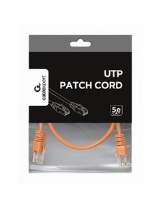 Патч-корд Cablexpert PP12-0.5M/O, CAT5e UTP, 0,5м, Оранжевый 2