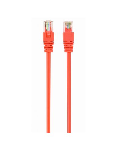 Patch cord Cablexpert PP12-0.5M/O, CAT5e UTP, 0,5m, Portocaliu