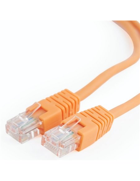 Патч-корд Cablexpert PP12-0.5M/O, CAT5e UTP, 0,5м, Оранжевый
