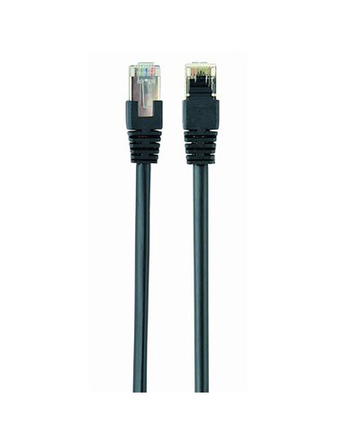 Патч-корд Cablexpert PP22-0.5M/BK, Cat5e FTP, 0,5м, Чёрный