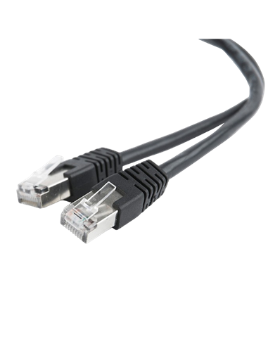 Патч-корд Cablexpert PP22-0.5M/BK, Cat5e FTP, 0,5м, Чёрный