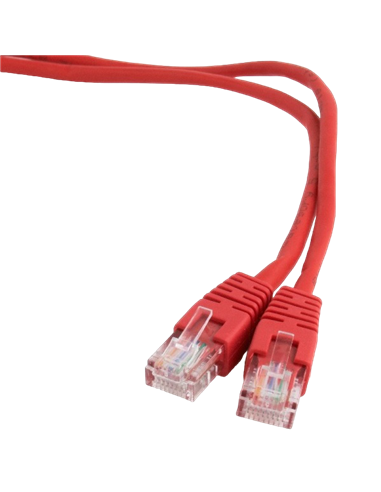 Патч-корд Cablexpert PP22-1M/R, Cat5e FTP, 1м, Красный
