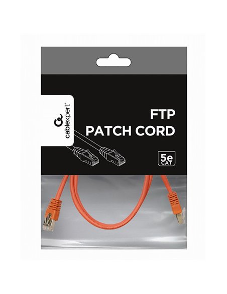 Patch cord Cablexpert PP22-1M/R, Cat5e FTP, 1m, Roșu