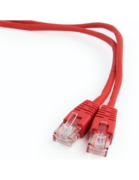 Patch cord Cablexpert PP22-1M/R, Cat5e FTP, 1m, Roșu