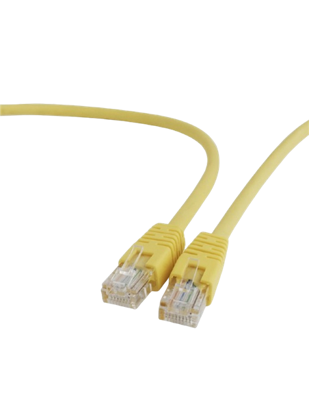 Patch cord Cablexpert PP22-1M/Y, Cat5e FTP, 1m, Galben