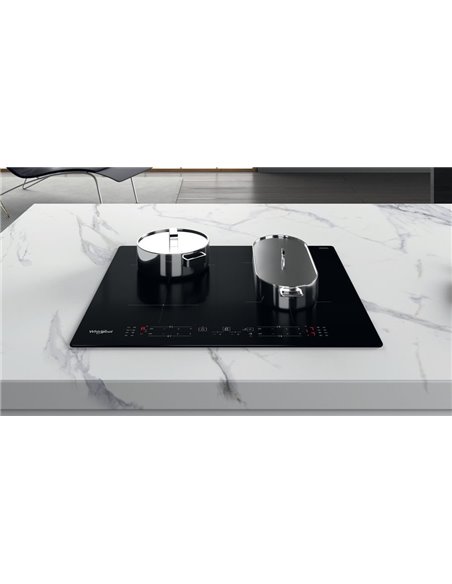 Plită cu inducție Whirlpool WB B8360 NE, Negru