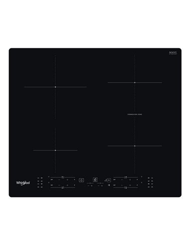 Plită cu inducție Whirlpool WB B8360 NE, Negru