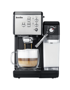 Кофеварка рожковая Breville VCF108X-01, 1050Вт, Серебристый