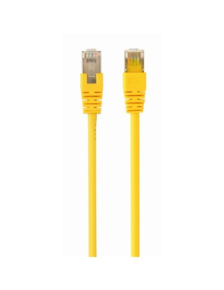 Патч-корд Cablexpert PP6-1M/Y, Cat6 FTP , 1м, Жёлтый