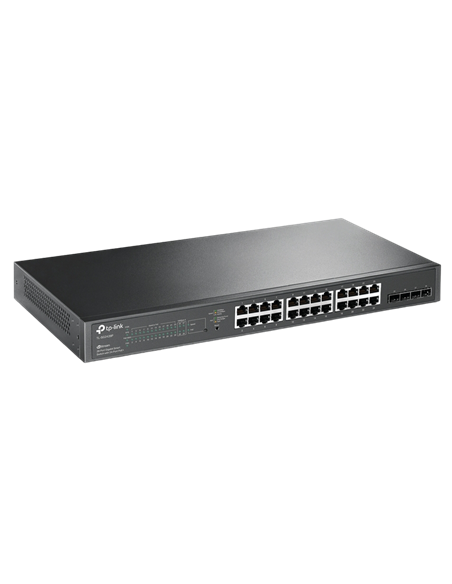 PoE коммутатор TP-LINK TL-SG2428P, 24x IEEE 802.3af/at