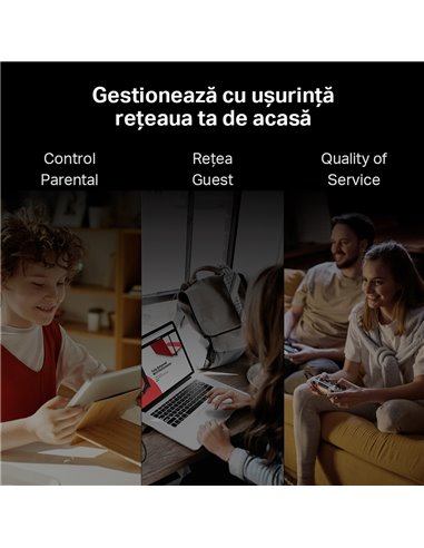 Беспроводной маршрутизатор MERCUSYS MR30G, Чёрный