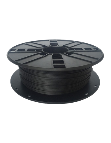 Filament pentru imprimantă 3D Gembird 3DP-PLA1.75-02-CARBON, PLA, Negru Carbon, 1.75 mm, 0,8kg