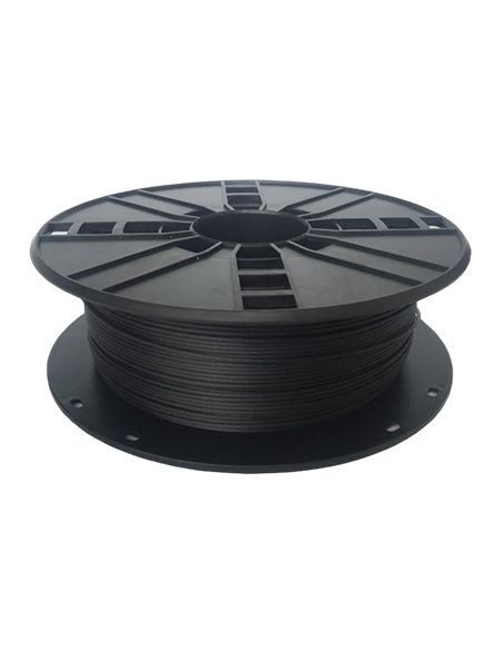 Filament pentru imprimantă 3D Gembird 3DP-PLA1.75-02-CARBON, PLA, Negru Carbon, 1.75 mm, 0,8kg