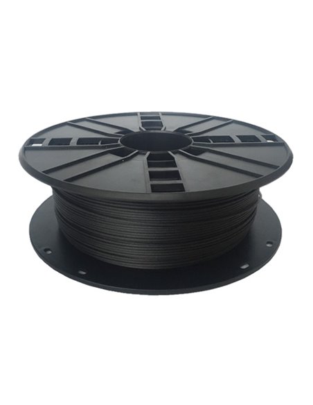 Filament pentru imprimantă 3D Gembird 3DP-PLA1.75-02-CARBON, PLA, Negru Carbon, 1.75 mm, 0,8kg
