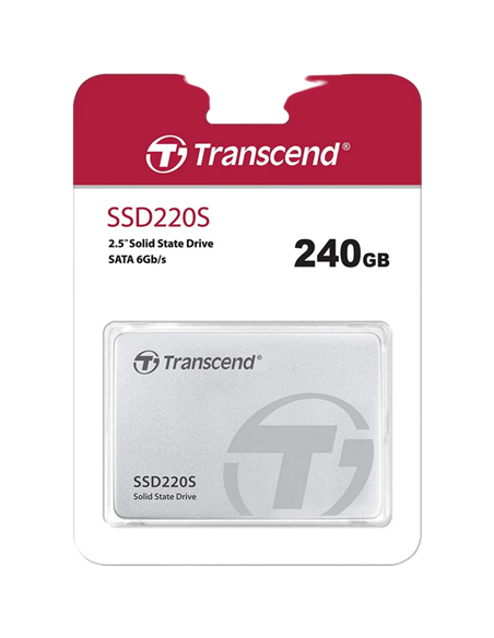 Накопитель SSD Transcend SSD220S, 240Гб, TS240GSSD220S