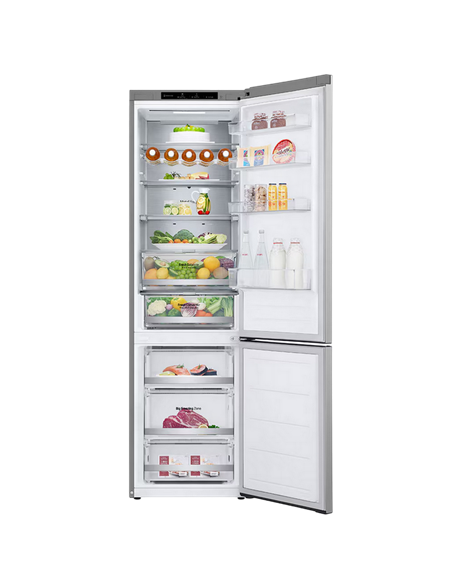 Холодильник LG GBV7280DPY, Нержавеющая сталь