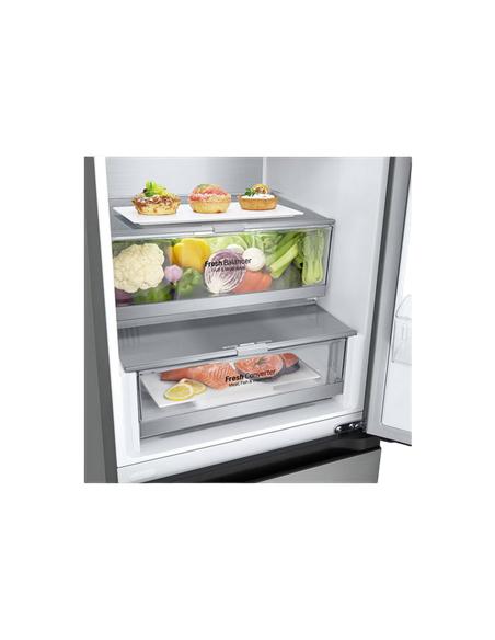 Холодильник LG GBV7280DPY, Нержавеющая сталь