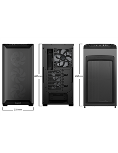Компьютерный корпус be quiet! Pure Base 501 LX, Midi-Tower, Без блока питания, Чёрный 2