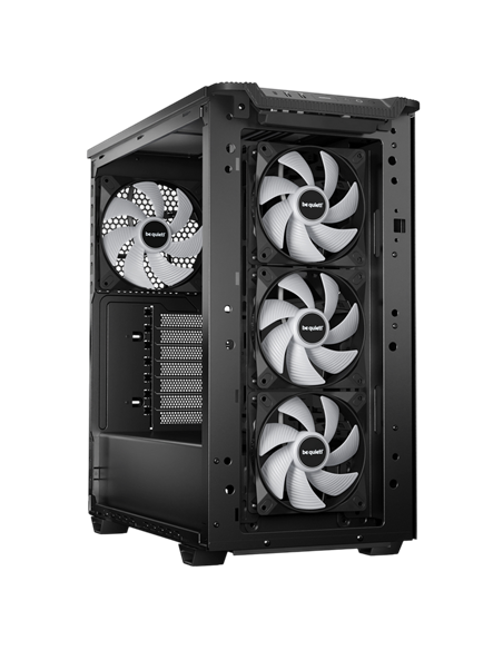 Компьютерный корпус be quiet! Pure Base 501 LX, Midi-Tower, Без блока питания, Чёрный Компьютерный корпус be quiet! Pure Base 501 LX, Midi-Tower, Без блока питания, Чёрный