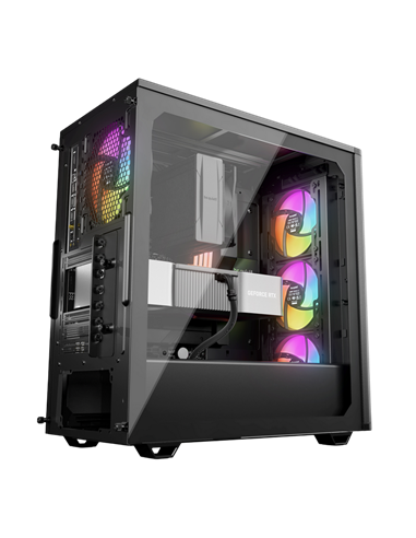 Компьютерный корпус be quiet! Pure Base 501 LX, Midi-Tower, Без блока питания, Чёрный