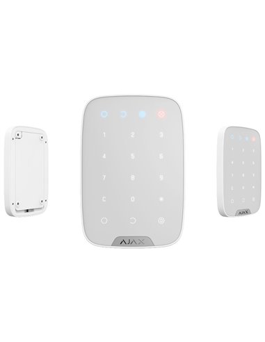 Беспроводная сенсорная клавиатура Ajax KeyPad, Белый