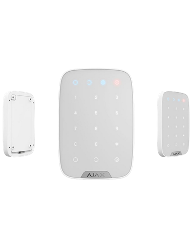 Беспроводная сенсорная клавиатура Ajax KeyPad, Белый