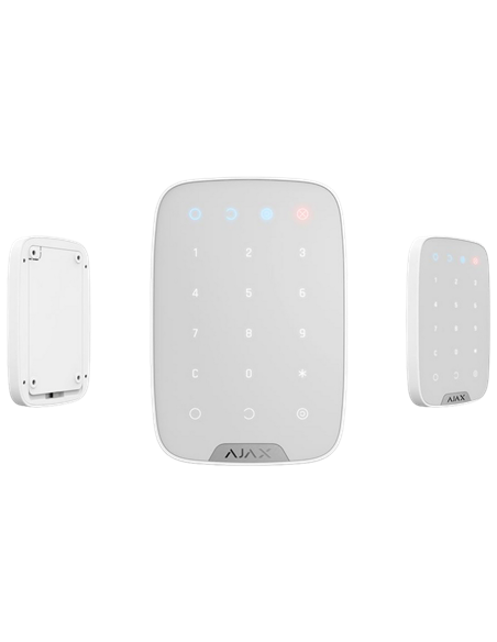 Беспроводная сенсорная клавиатура Ajax KeyPad, Белый
