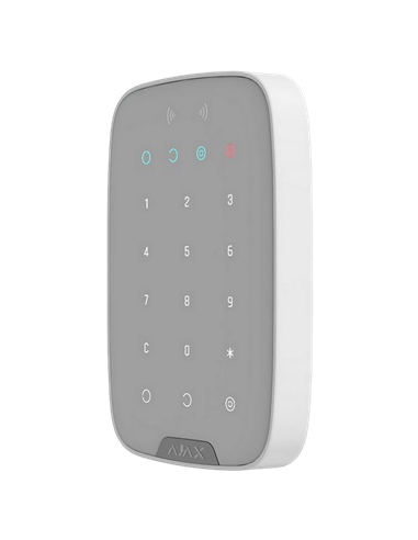 Беспроводная сенсорная клавиатура Ajax KeyPad, Белый